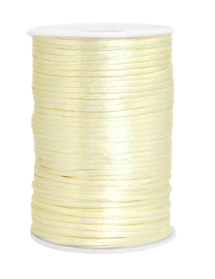 Satijn Koord 2,5mm Tender Yellow
