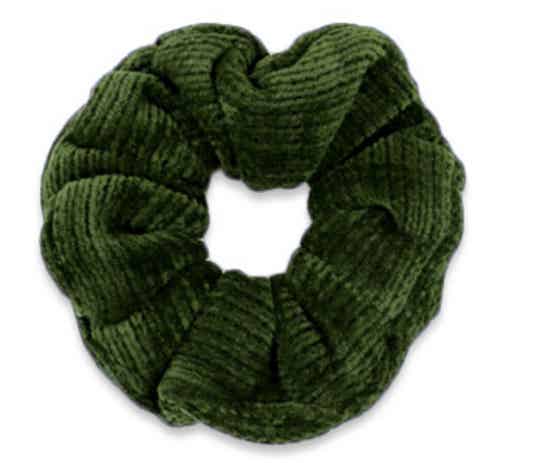 Scrunchie Corduroy Dusty Olive