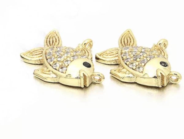 Bedel zirkonia vis goud.