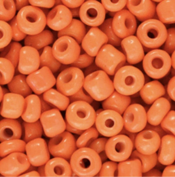 Rocailles 4mm Flame orange