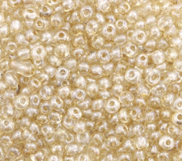 Rocailles 12/0 2mm Silk gold 