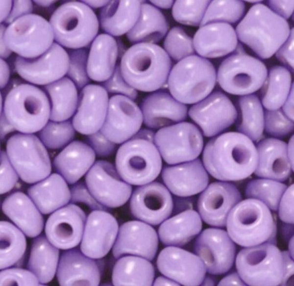 Rocailles 4mm Lilac Purple.