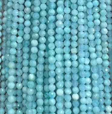 Natuursteen kralen 2mm amazoniet