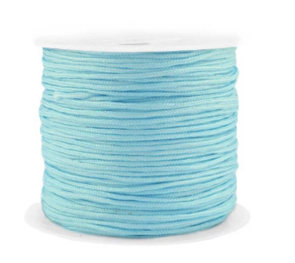 Macramé draad 1.5mmTurquoise blue