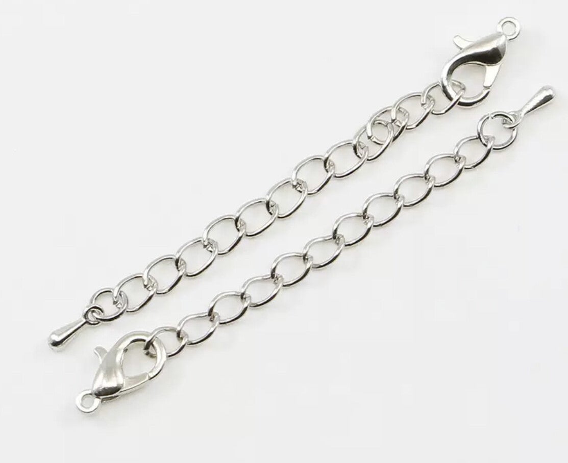 Verlengketting met karabijn sluiting