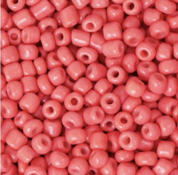 Rocailles 3mm Salmon Red