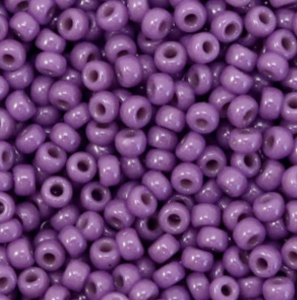 Miyuki rocailles 8/0 3mm Duracoat Opaque anemone purple 8 - 4490