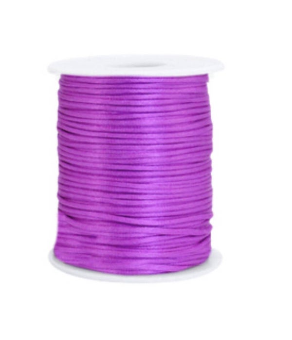 Satijnkoord 1,5 mm purple 4 meter 