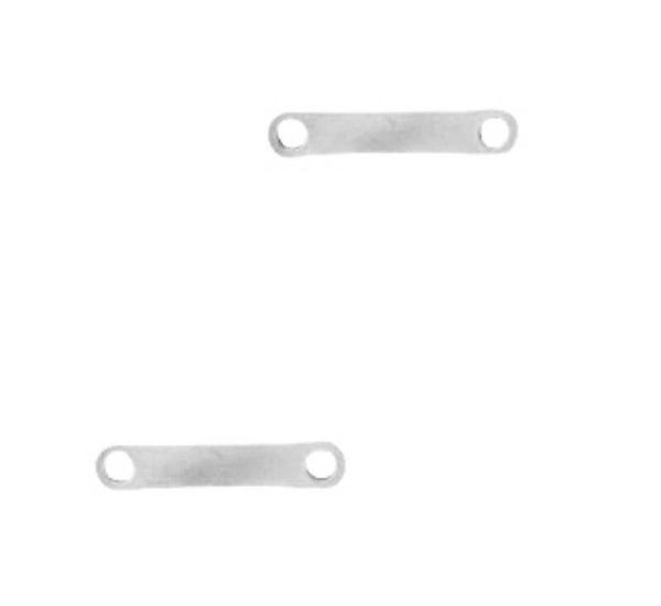 Stainless steel ( Rvs ) bar zilver 