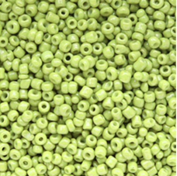 Rocailles 2mm Lime green