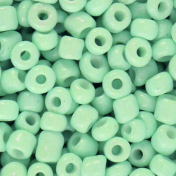 Rocailles 4mm Green Ash
