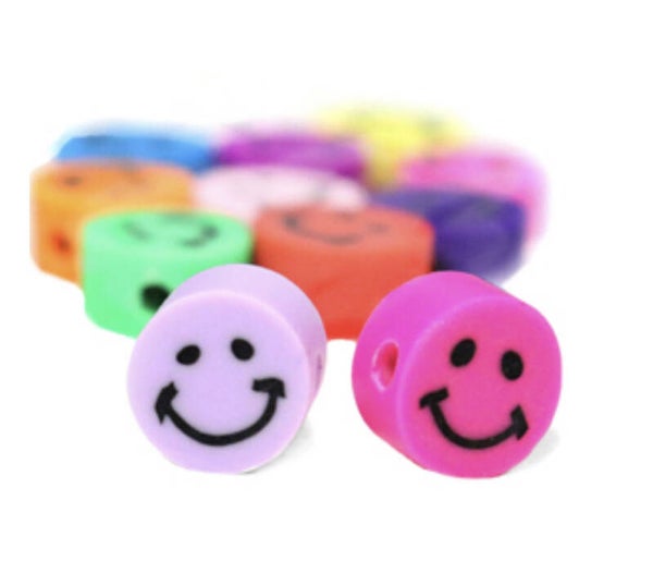 Smiley’s multicolor 5 stuks