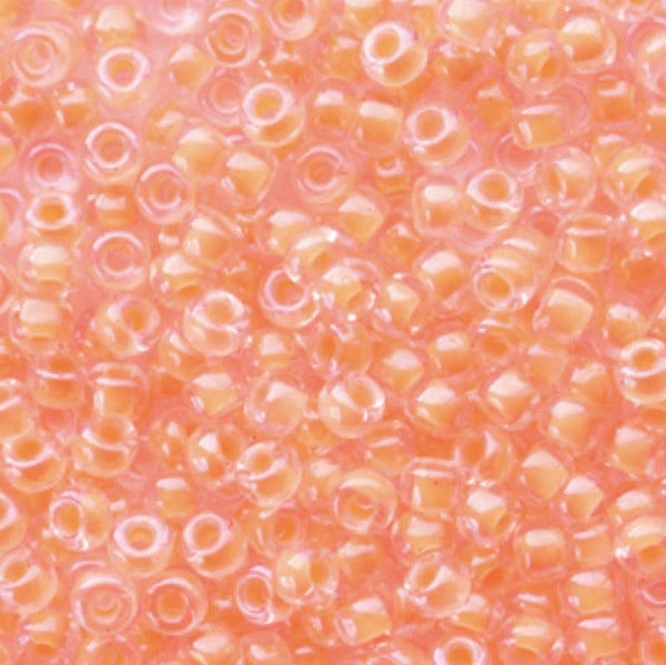 Miyuki rocailles 8/0 3mm Luminous soft orange 8-4298