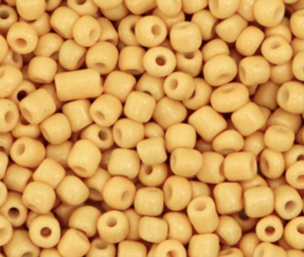 Rocailles 8/0 3mm daffodil yellow