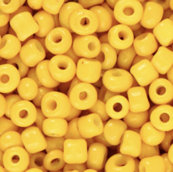 Rocailles 4mm Freesia Yellow