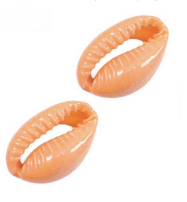 Kauri schelp Peach orange 