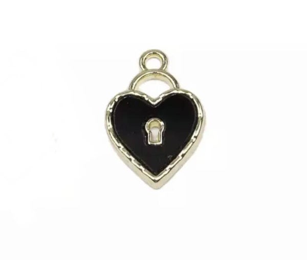 Bedel heart Gold - Black