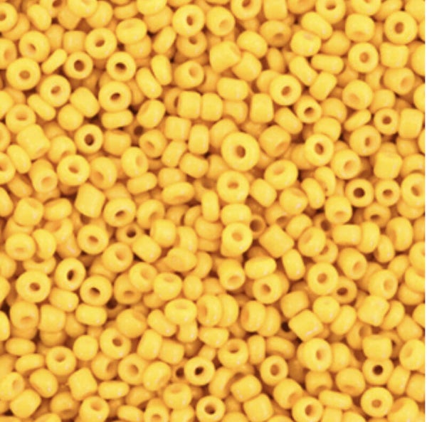 Rocailles 2mm Freesia yellow