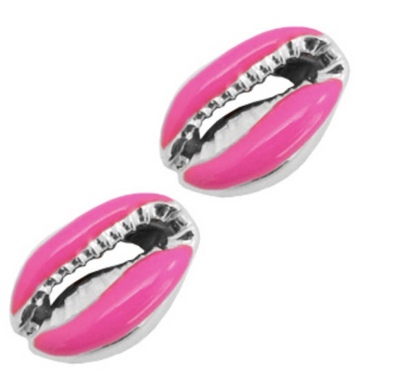 Kauri shell special Half hot pink - silver 
