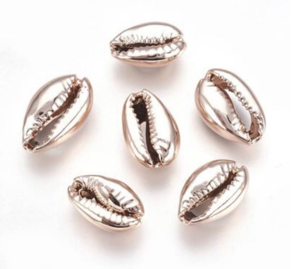 kauri schelpjes Rosé gold 