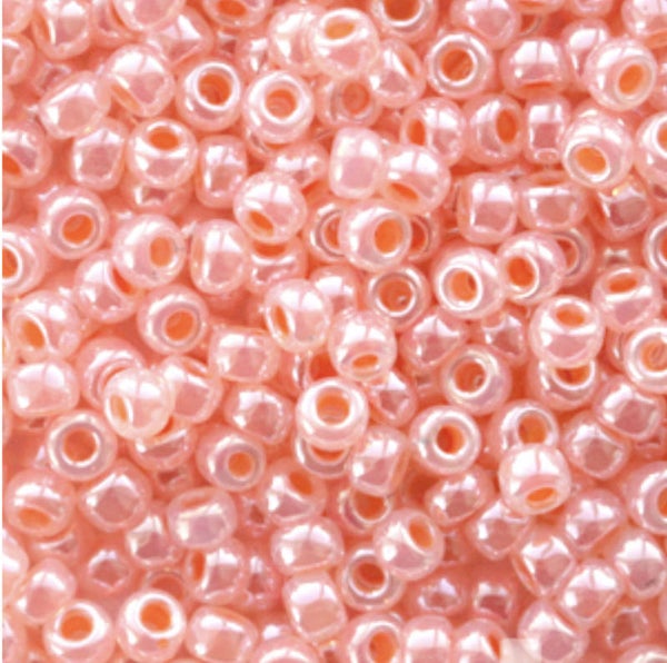 Miyuki rocailles 8/0 3mm ceylon salmon pink 
