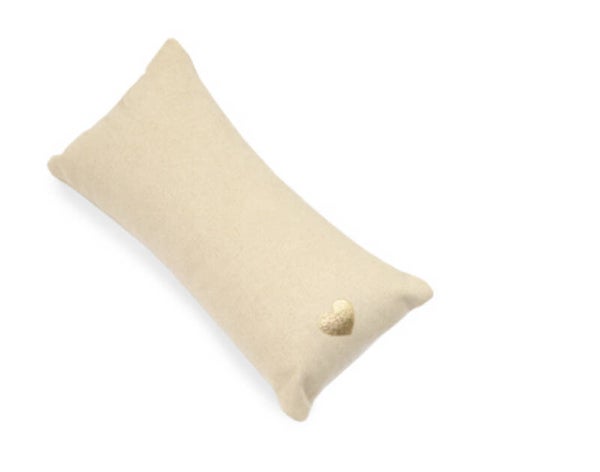 Sieraden kussentje / display velvet ❤️ Natural beige