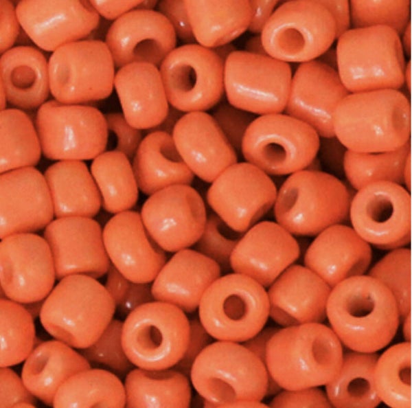Rocailles 4mm Fiery  Orange