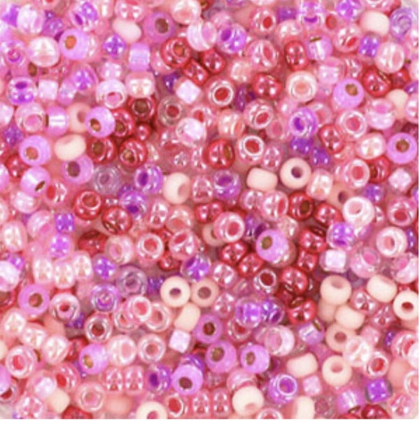 Miyuki Candyfloss pink 2mm 11-mix89