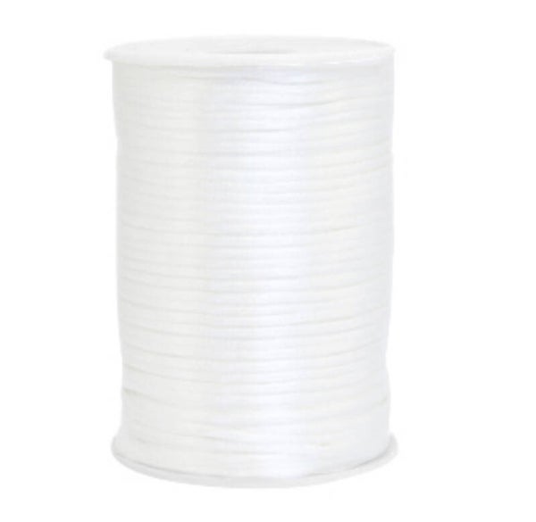 Satijnkoord 2,5mm Ivory White