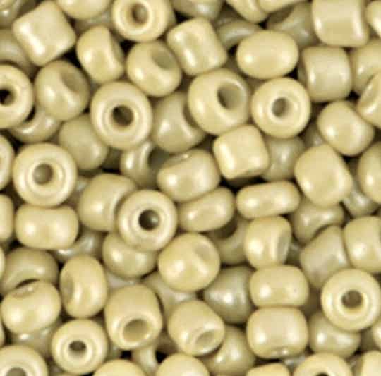 Rocailles 4mm Tan Brown.