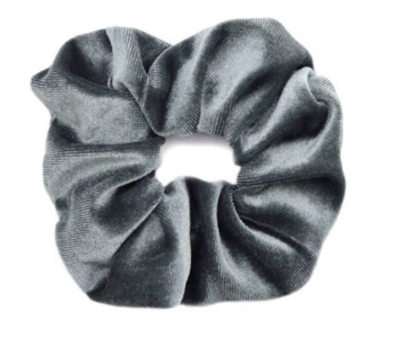 Scrunchie Velvet Grey