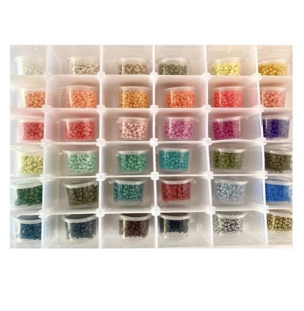 Rocailles voordeelbox mix colours.