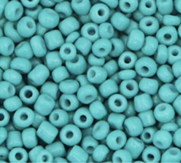 Rocailles 8/0 3mm Baltic turquoise