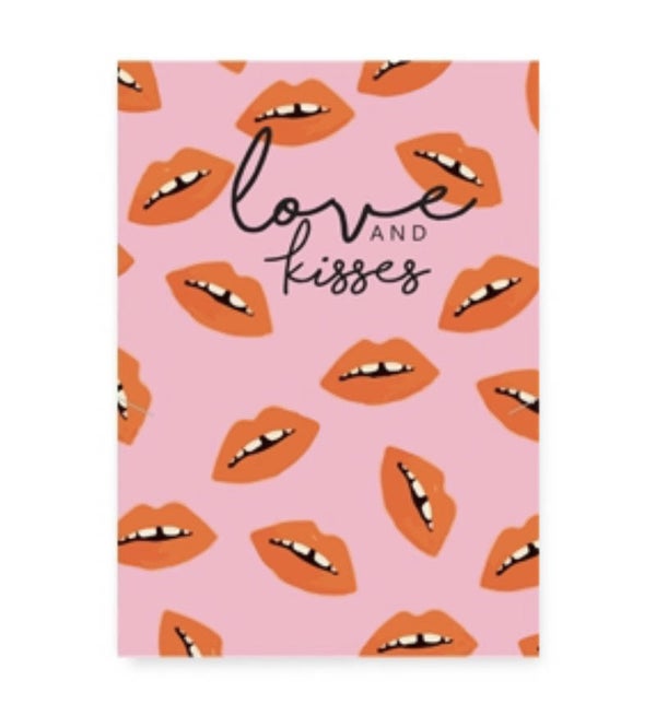 Kaartje Love and kisses