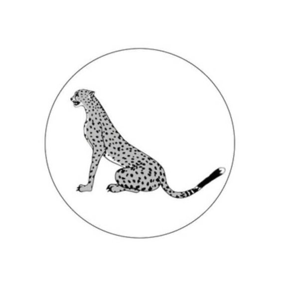 Sticker Jaguar black / white 