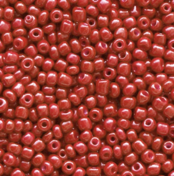 Rocailles 2mm Crimson Red