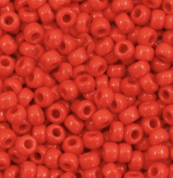 Miyuki rocailles 8/0 3mm Opaque red 8-408