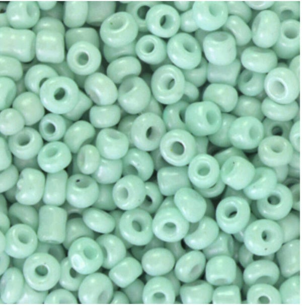 Rocailles 3mm Lucite Green