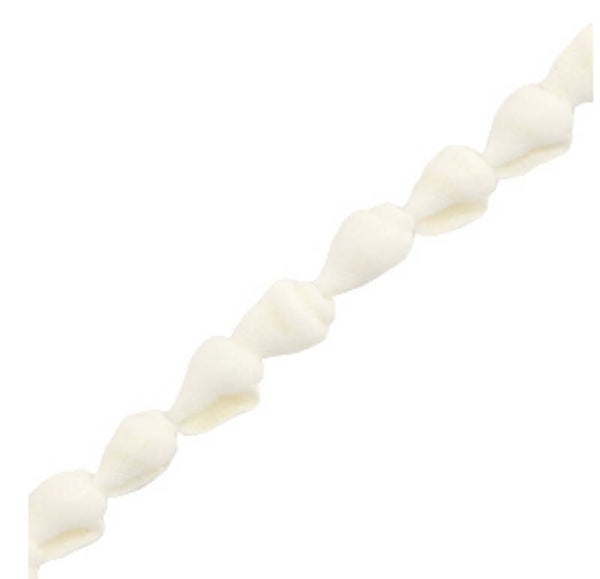 Trompet schelpjes wulkje wit 50’stuks