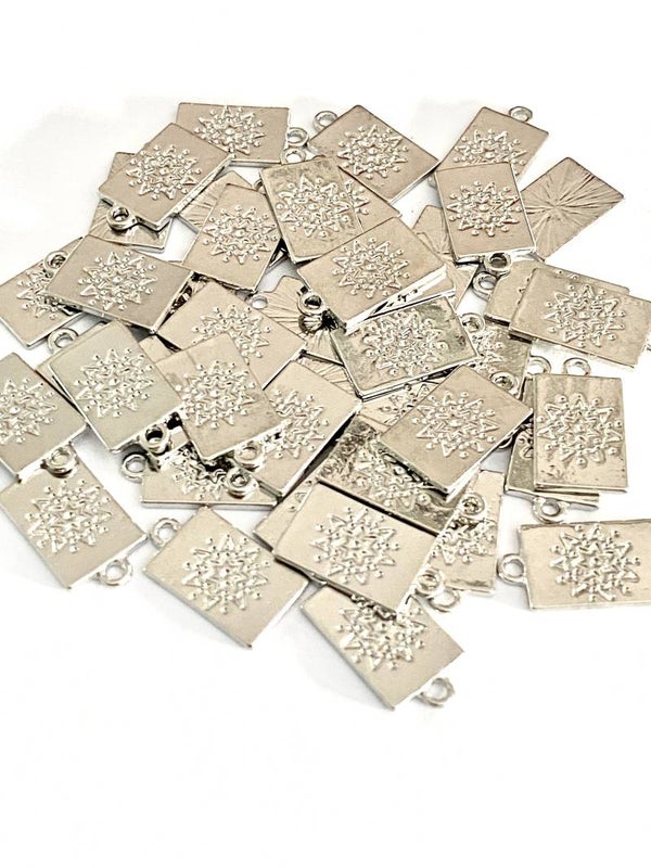 Stars tag metaal zilver 