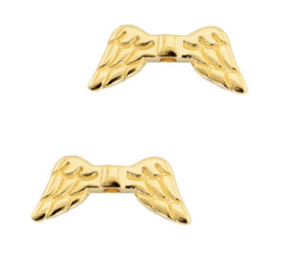DQ angel wings metaal goud