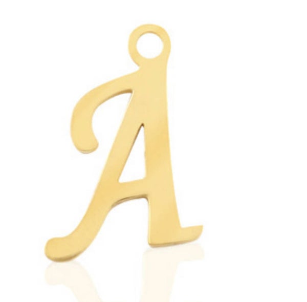 Stainless steel ( rvs ) initial letter A
