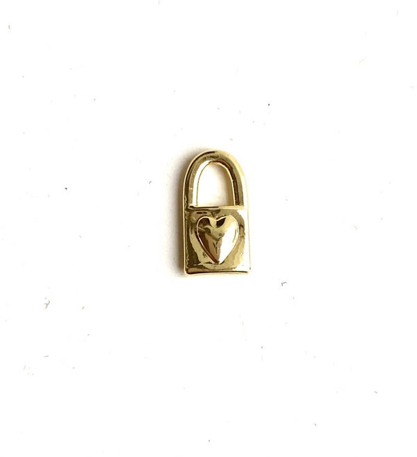 Bedel Lock heart mini Goud
