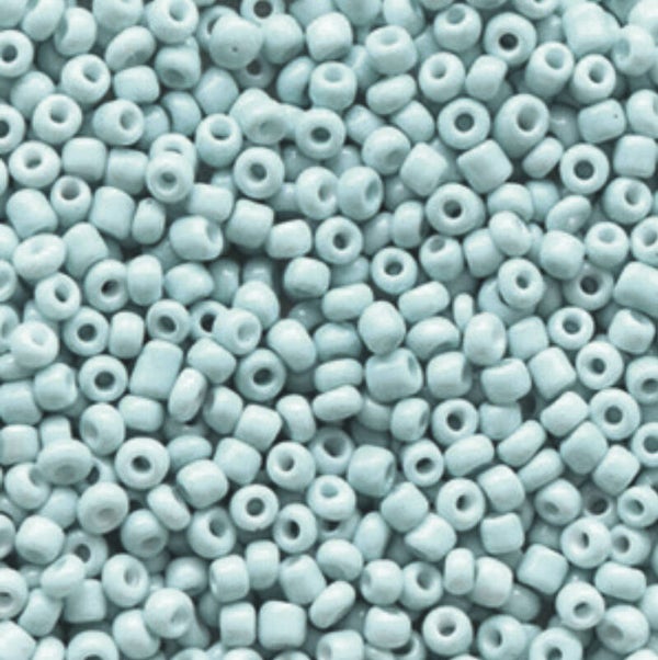 Rocailles 2mm Haze Blue