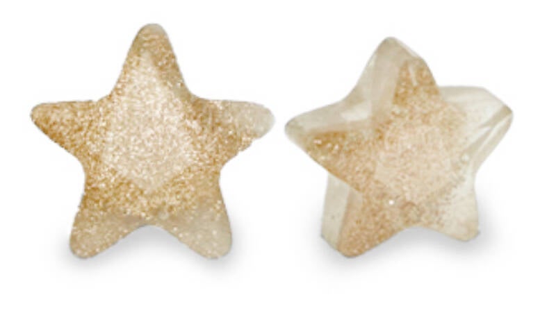 Facet kralen star glitter-crystal