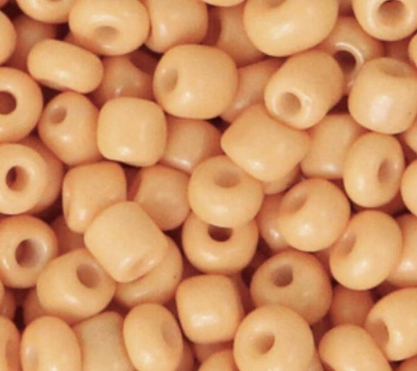 Rocailles 6/0 4mm Apricot orange