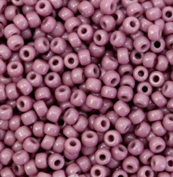 Miyuki rocailles 8/0 3mm Opaque hydrangea purple 8 - 4487