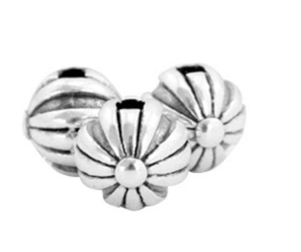 DQ metaal kralen rond 6mm zilver