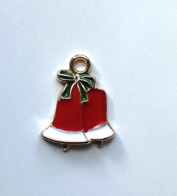 Kerst bedel / hanger sneeuwklok