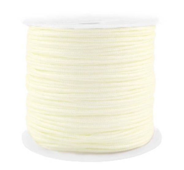 Macramé draad 1.5mm  white